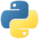 A favicon of Python
