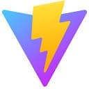 A favicon of Vite